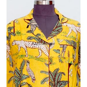 เสื้อคลุมสไตล์กิโมโนผ้าฝ้ายแท้ 100% สำหรับผู้หญิง ดีไซน์เก๋ไก๋ ผ้าไหมพลิ้วไหว สง่างาม ขายส่งชุดลำลอง - Product Image 3