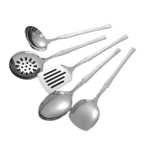 Hot sale manufacture Supplier Stainless Steel <b>Cooking</b> Spoon For Home Kitchenware Best <b>Cooking</b> <b>Utensils</b> <b>Set</b> - Product Image 3