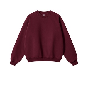 Custom logo Trendy Brand Winter Sweatshirt Loose Casual Fleece Inside Digital Printing Lined Velvet Thick Crewneck <b>for</b> <b>Men</b> - Product Image 4