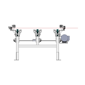Nouveau Convoyeur à Chaîne à Trois Brins en Acier Inoxydable Revêtu de Poudre, Durable, pour Usine de Fabrication, Vitesse Réglable, Garantie 1 An - Product Image 2