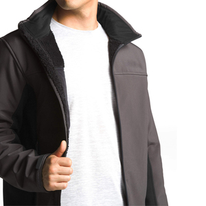 Chaqueta Softshell Transpirable al por Mayor para Invierno, Engrosada, Impermeable y Resistente al Desgaste para Actividades al Aire Libre con Cierre de Cremallera - Product Image 2