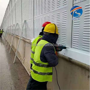 Шумовой барьер для наружного движения, сверхмощный акустический звуковой барьер, сварные жалюзи, прочный защитный шумовой барьер для горячей продажи - Product Image 4