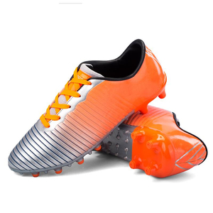 Chaussures de football légères à crampons pour l'entraînement, chaussures de sport à lacets pour le football - Product Image 3