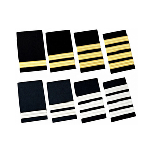 Épaulettes de cérémonie personnalisées brodées à la main, écussons de grade en jean pour vêtements - Product Image 4