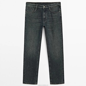 Mens Regular Fit Denim <b>Jeans</b> Comfortable Everyday Pants for <b>Work</b> and Casual Wear 300GSM fleece bulk - Product Image 4