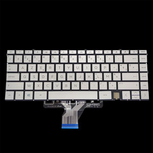 Clavier d'ordinateur portable de qualité industrielle argenté pour HP ENVY X360 série 13 avec rétroéclairage, garantie de 3 ans, personnalisable ODM - Product Image 1