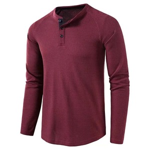 Autumn Winter Men's <b>High</b> <b>Neck</b> <b>T</b>-<b>shirt</b> Regular Fit 100% Cotton Eco-friendly <b>High</b> Elastic Long Sleeve Casual Breathable Apparel - Product Image 6