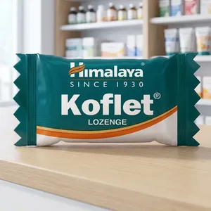 Tabletas de Extracto Herbal Koflet de Súper Calidad, Fórmula Ayurvédica Premium para el Cuidado de la Garganta, Frescura y Bienestar Diario - Product Image 3