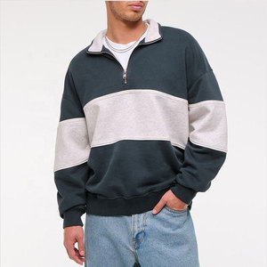 Sudadera de Hombre Gris Oscuro con Cierre de Cremallera, 100% Algodón, 300g, Corte Regular, Informal, Invernal, Tejido de Rizo Francés, Cuello Redondo, Diseño con Bolsillo - Product Image 6