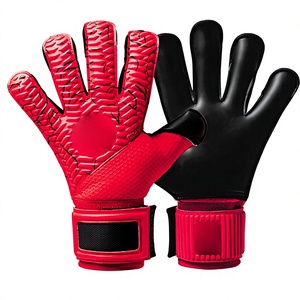 Professional Breathable <b>Waterproof</b> Quick Drying Latex <b>Foam</b> Football Gloves for Kids Adults Outdoor Use Leather Material Full - Product Image 1