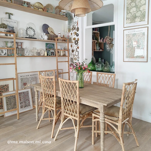 Table à manger en bois de manguier Vandana Solace Vista - Product Image 4