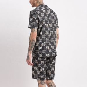 Econex 2025กีฬาส่งตรงจากโรงงานสำหรับผู้ชายชุดเสื้อยืดกางเกงขาสั้นแฟชั่นสไตล์ใหม่เสื้อผ้าแนวสตรีทสำหรับชายหาดถักแบบทางการ - Product Image 3