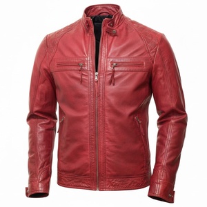 Servicios OEM Chaqueta de cuero para hombre de diseño personalizado de alta calidad, nueva chaqueta de cuero para hombre hecha en Pakistán - Product Image 1
