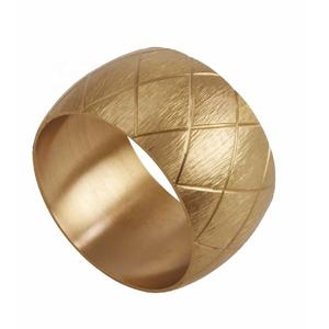 Nouveauté en stock, porte-serviettes en aluminium doré pour dîner, fête de mariage, Thanksgiving, décoration de table de fête - Product Image 1