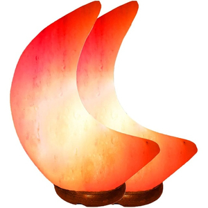 Wholesale Himalayan <b>Moon</b> Salt Lamp Premium Natural <b>Crystal</b> Decorative Lighting Collection with Personalized Branding OEM Service - Product Image 1