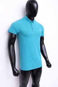 Camiseta Polo de Color Sólido para Hombre, Algodón, Manga Corta, Informal, Transpirable, Verano, Básica, Moda Urbana, Venta al por Mayor, Nuevas Camisetas Polo - Product Image 5
