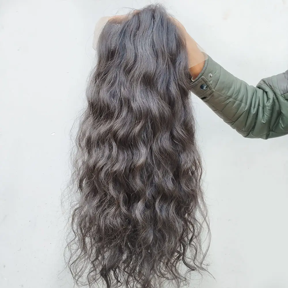 INDIAN NATURAL WAVY Perücken HERSTELLUNG UND EXPORTER 100% ROH WELLE INDISCHE HAAR Perücken VOLL VORNE UND VORDERE SPITZEN Perücken