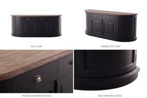 Cómoda Moderna Erlin de Madera Maciza de Teca, Diseño Lineal y Elegante, Acabado Natural, Mueble de Almacenamiento Resistente para Dormitorio, Sala de Estar o Estilo Rústico - Product Image 5