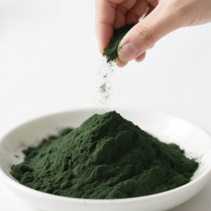 Poudre de spiruline 100 % naturelle de qualité assurée, à base de plantes, de qualité alimentaire, algue verte en poudre, soutient la nutrition quotidienne et le bien-être corporel - Product Image 3
