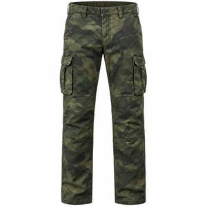 Casual Straight Pattern Mid Waist Everyday Wear <b>Men's</b> Comfortable Jogger Pants Breathable Fabric Stylish <b>Cuffed</b> Design - Product Image 6
