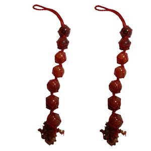 Colgador de pared caído, colgador de pared de piedra de ágata cornalina roja, colgador de pared de cristal para coche, piedras preciosas curativas, colgador de chakra de cristal, mayorista - Product Image 1