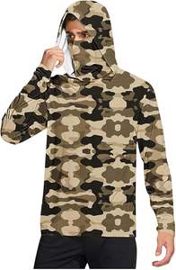 เสื้อเชิ้ตป้องกันแสงแดด UPF 50+ คุณภาพสูงสำหรับผู้ชาย แขนยาว เหมาะสำหรับการล่าสัตว์ - Product Image 5