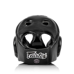 Top Quality Durable Full Face Boxing Head Guard Helmet Fair tex Muay Thai Head Protector for Martial Arts Used Guard Cheek Bar - Product Image 3