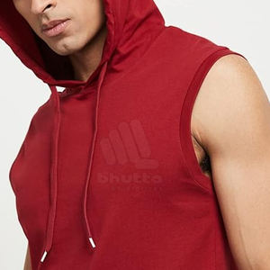 Sudaderas sin Mangas para Hombre, Transpirables, de Secado Rápido, de Algodón Ecológico para Fitness, Gimnasio, Entrenamiento, Actividades al Aire Libre - Product Image 3