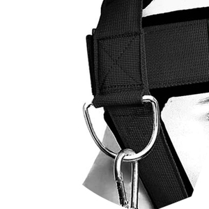 Harnais de tête unisexe portable en néoprène respirant antidérapant de qualité supérieure pour la musculation et le renforcement du cou - Product Image 4