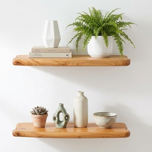 Sheesham Wood Gold Leaf Wooden <b>Wall</b> <b>Shelves</b> <b>Floating</b> <b>Shelves</b> for Living Room-Traditional Design OEM Custom Wholesale | Aqudus - Product Image 2