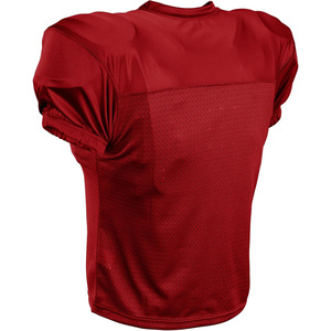 Camiseta de Fútbol de Malla con Cuello en V Dorada para Niños, Manga Corta, Transpirable, de Secado Rápido, 100% Poliéster, Uniforme de Práctica, Ropa Deportiva para Adultos - Product Image 3