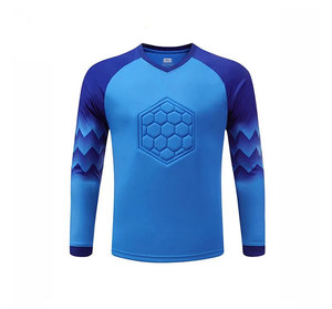 Adults Unisex Football Goalkeeper Uniform <b>Soccer</b> Jersey Sleeveless Breathable Moisture-Wicking UV Protection 100% Polyester - Product Image 5