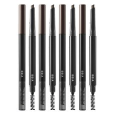 Matita per Sopracciglia Pia Last Auto 0,25g 02 Marrone Scuro 4 Pezzi con Pennello in Offerta - Product Image 1