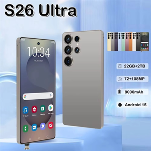 สมาร์ทโฟน Crisp Details S26 Ultra 5G CDMA รองรับซิมคู่ ปลดล็อคแล้ว หน่วยความจำ 22GB+1TB หน้าจอ 6.9 นิ้ว 120Hz OLED Decacore สำหรับเล่นเกม - Product Image 2