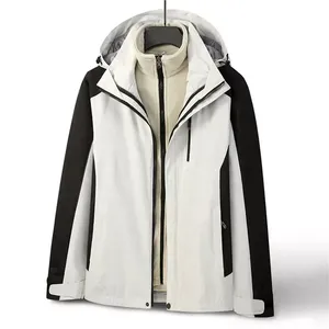Chaqueta Cortavientos Impermeable de Burbujas Delgada con Cremallera, Casual, de Alta Calidad, para Deportes al Aire Libre, Otoño, con Relleno de Poliéster - Product Image 1