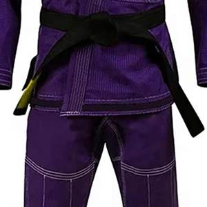 ชุดยิวยิตสู BJJ ผ้าเพิร์ลวีฟ ระบายอากาศได้ดี ทนทาน ปรับแต่งโลโก้ส่วนตัวได้  สำหรับฝึกซ้อม  ไซส์ผู้ใหญ่  แบบกิโมโน - Product Image 4