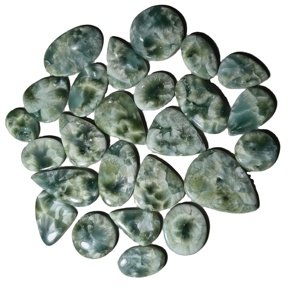 พลอยเฮมิมอร์ไฟต์ธรรมชาติคุณภาพสูง ทรงหลังเบี้ย สำหรับทำเครื่องประดับบำบัด ขายส่งจำนวนมาก - Product Image 4