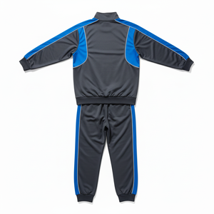 Survêtement de football personnalisé pour homme, haute qualité, manches courtes, col montant, séchage rapide, respirant, imprimé par sublimation, pour joueur - Product Image 2