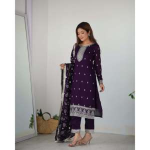 Hermosa ropa de fiesta XS Top y pantalón con Dupatta - Product Image 3