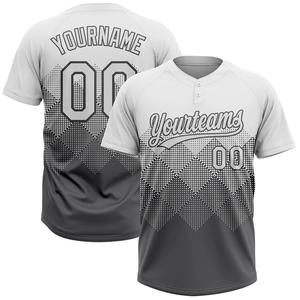 เสื้อเบสบอลซอฟต์บอลแบบสองกระดุม ชุดยูนิฟอร์มสั่งทำพิเศษสำหรับเยาวชน ผู้ใหญ่ ชาย หญิง ชุดทีม - Product Image 4