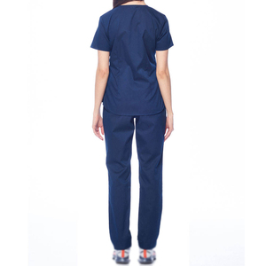 Conjuntos de Uniformes Médicos Personalizados para Mujer, 100% Algodón, Ligeros, con Tecnología de Detección de Agujas, Fusión sin Costuras, Uso Hospitalario, Fábrica OEM/ODM - Product Image 5