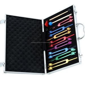 Ensemble de 8 diapasons en aluminium pour thérapie sonore, résonance fréquence ORL, vibration sonore, yoga, méditation, coffret cadeau - Product Image 4