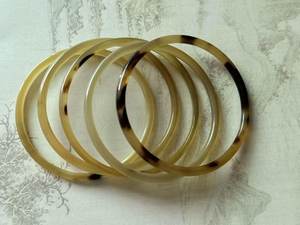 5Pics, Natural Buffalo Horn <b>Bracelet</b>, Horn Bangles, Cattle Horn <b>Bracelet</b>, <b>Boho</b> <b>Bracelet</b>, Buffalo Horn Jewelry, Gift for her, Yak - Product Image 3