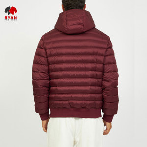 Chaquetas Acolchadas de Diseño Personalizado Ryan Pro Gear para Hombre con Logotipo Personalizado y Patrón Sólido - Product Image 5