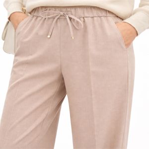 Women Casual Jogger <b>Drawstring</b> Lounge Pants <b>Drawstring</b> Waist Comfortable Fit Side Pockets Daily Wear Women <b>Trouser</b> - Product Image 4