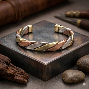 Pulseras Magnéticas de Alambre de Cobre, el Mejor Regalo, Ayudan a la Salud de los Huesos y las Venas, Mejoran la Salud Cardiovascular, Alivio del Estrés - Product Image 1