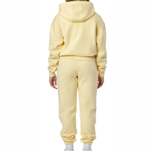 Conjunto Deportivo para Mujer, Sudadera con Capucha, Pantalones Deportivos, Conjunto de Dos Piezas con Logotipo Personalizado, Manga Larga, Ropa Deportiva para Mujer - Product Image 2