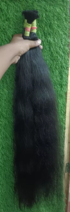 ASK HAIR ENTERPRISE Prix de gros Extensions de cheveux indiens Remy vierges bruts lisses, fines, à trame simple, à double trame machine, toutes catégories - Product Image 3