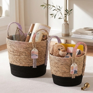 Premium Sea Grass <b>Basket</b> from Bangladesh Manufcturer Handmade Woven Home Storage Kitchen Eco Friendly Sustainable Natural <b>Basket</b> - Product Image 1