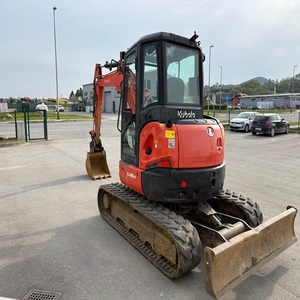 จัดส่งรวดเร็ว มินิสำหรับรถขุดตีนตะขาบ Kubota U48-4 เครื่องยนต์ขุดดิน เครื่องจักรเคลื่อนย้ายดิน อุปกรณ์ตักดิน - Product Image 2